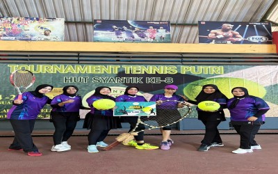 Guru MTs Negeri 2 Tegal Raih Juara 1 Turnamen Tenis Beregu Putri Tingkat Provinsi