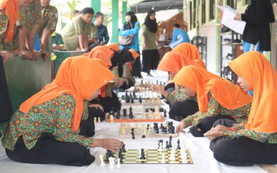 Strategi, Fokus, dan Ketenangan Warnai Lomba Catur Class Meeting