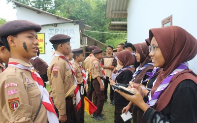 Serunya Wide Game Jelang Pelantikan CDP