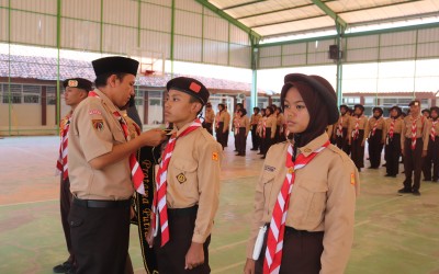 Momen Pengukuhan 68 Penggalang, Dua Wajah Baru Pimpin Barisan