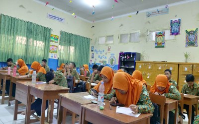MTs Negeri 2 Tegal Manfaatkan Platform Alef Education dalam TO 2 TKA