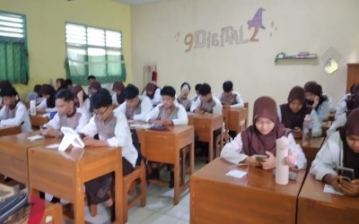 Persiapan TKA, MTs Negeri 2 Tegal Adakan Try Out 1 Bersama Edubrand