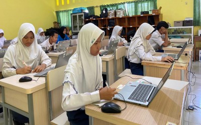 Semangat Raih Prestasi, MTs Negeri 2 Tegal Ikuti Uji Coba OSMA Jateng 2026