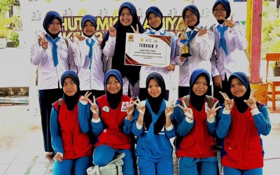 Tim PMR MTs Negeri 2 Tegal Raih Juara 2 Lomba Aksi Cepat Tepat 
