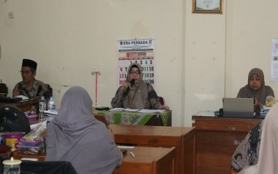 Manfaatkan Jam Istirahat, MTs Negeri 2 Tegal Gelar Rapat Pembinaan