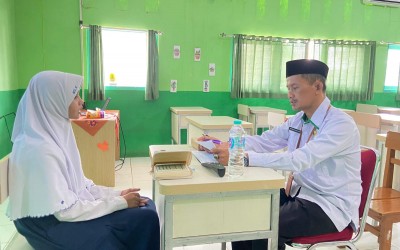 Murid MTs Negeri 2 Tegal Tampilkan Hafalan Terbaik dalam Ujian Tahfiz