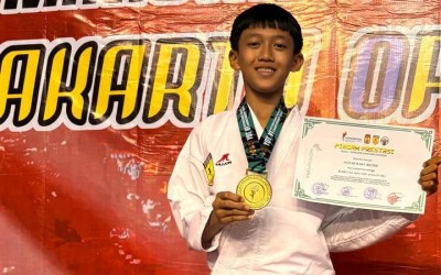 Agnar Raku Richie Raih Juara I Karate Tingkat Internasional