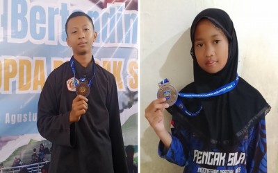 Tampil Penuh Semangat, Dua Murid MTs Negeri 2 Tegal Raih Juara 3 Popda Pencak Silat Kabupaten Tegal 2026