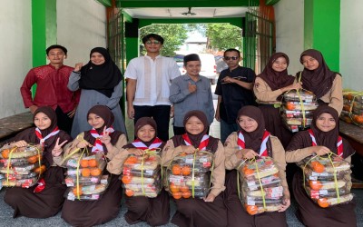 Antusias Murid Warnai Pembagian 1.471 Paket MBG di Hari Terakhir Sebelum Libur Lebaran