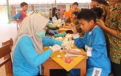 MTs Negeri 2 Tegal Gelar Cek Kesehatan Gratis, KBM Tetap Berjalan