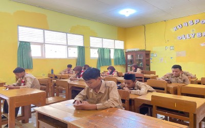 MTs Negeri 2 Tegal Sukses Gelar Ujian Madrasah Tahun Ajaran 2025/2026