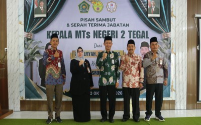 Merawat Jejak, Menyambut Babak Baru Kepemimpinan MTs Negeri 2 Tegal