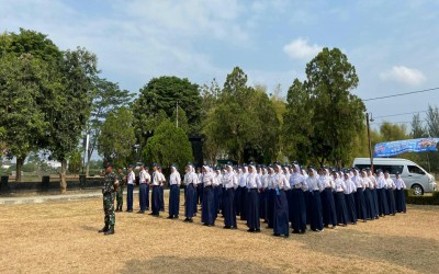Hari Pertama LDK MTs Negeri 2 Tegal, Tanamkan Kedisiplinan dan Jiwa Kepemimpinan Pengurus OSIM
