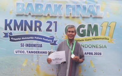 Guru Matematika MTs Negeri 2 Tegal Raih Perunggu di Olimpiade Guru Se-Indonesia