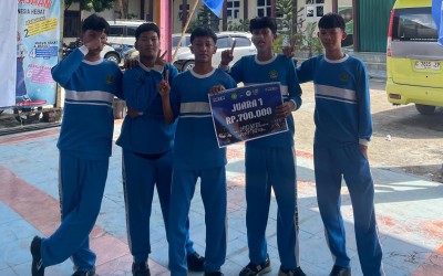 Tim MTs Negeri 2 Tegal Sabet Juara 1 Turnamen Free Fire Esport 