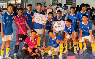 Tampil Gemilang, MTs Negeri 2 Tegal Raih Juara 3 Futsal IYF Ke-2 JSIT Indonesia
